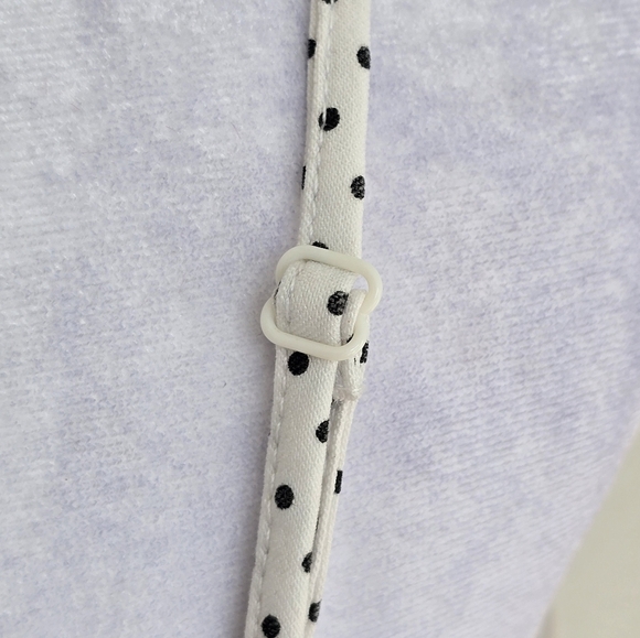 XOXO Polka Dot Corset Top S Coquette Y2K Medium - Picture 4 of 7